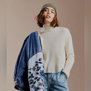 Free people cream sweater